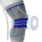 柔らかい生地の交差訓練の適性の覆いの調節可能な膝サポート