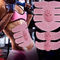 黒いピンクの家の適性装置、ABS腹部筋肉刺激物