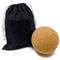 柔らかく適用範囲が広い自然なコルクのマッサージの球、木製色の大きいコルクの球