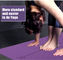 初心者の環境の適性の体操のマットのためのTPEの姿勢の行非6mmのカーペットのスリップのヨガのマット